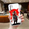 Japan Samurai Mask Phone Case for Motorola G14 G15 G24 G30 G31 G32 G34 G41 G42 G51 G52 G50 G60S G60 G62 G72 G71 G73 G84 G85 G200 E32