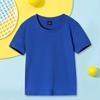 Детская футболка из чесаного хлопка, униформа с короткими рукавами и принтом для детского сада для детей маленького и среднего размера