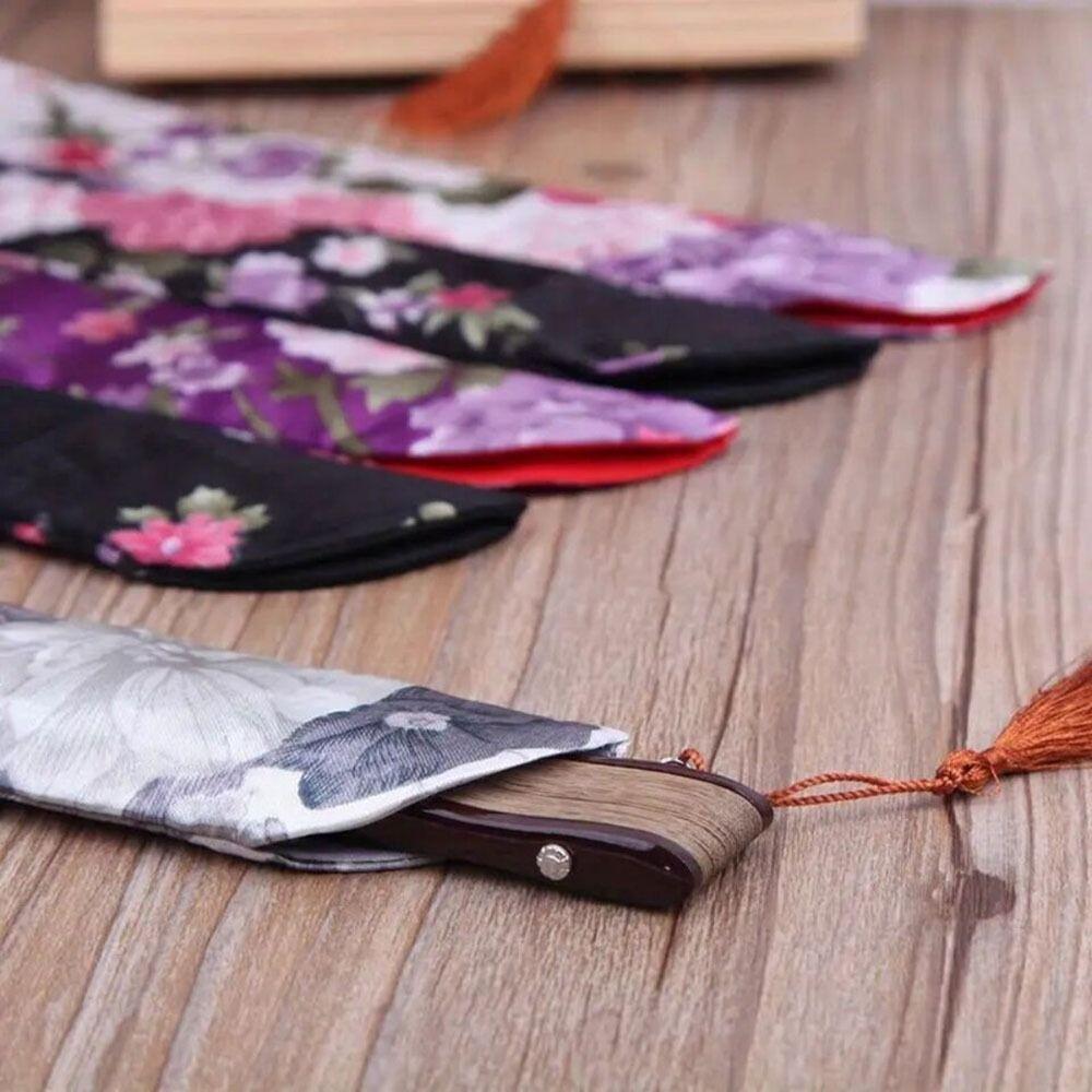Decoration Fan Sleeve Women Packaging Pouch Beautiful Folding Hand Fan Bag