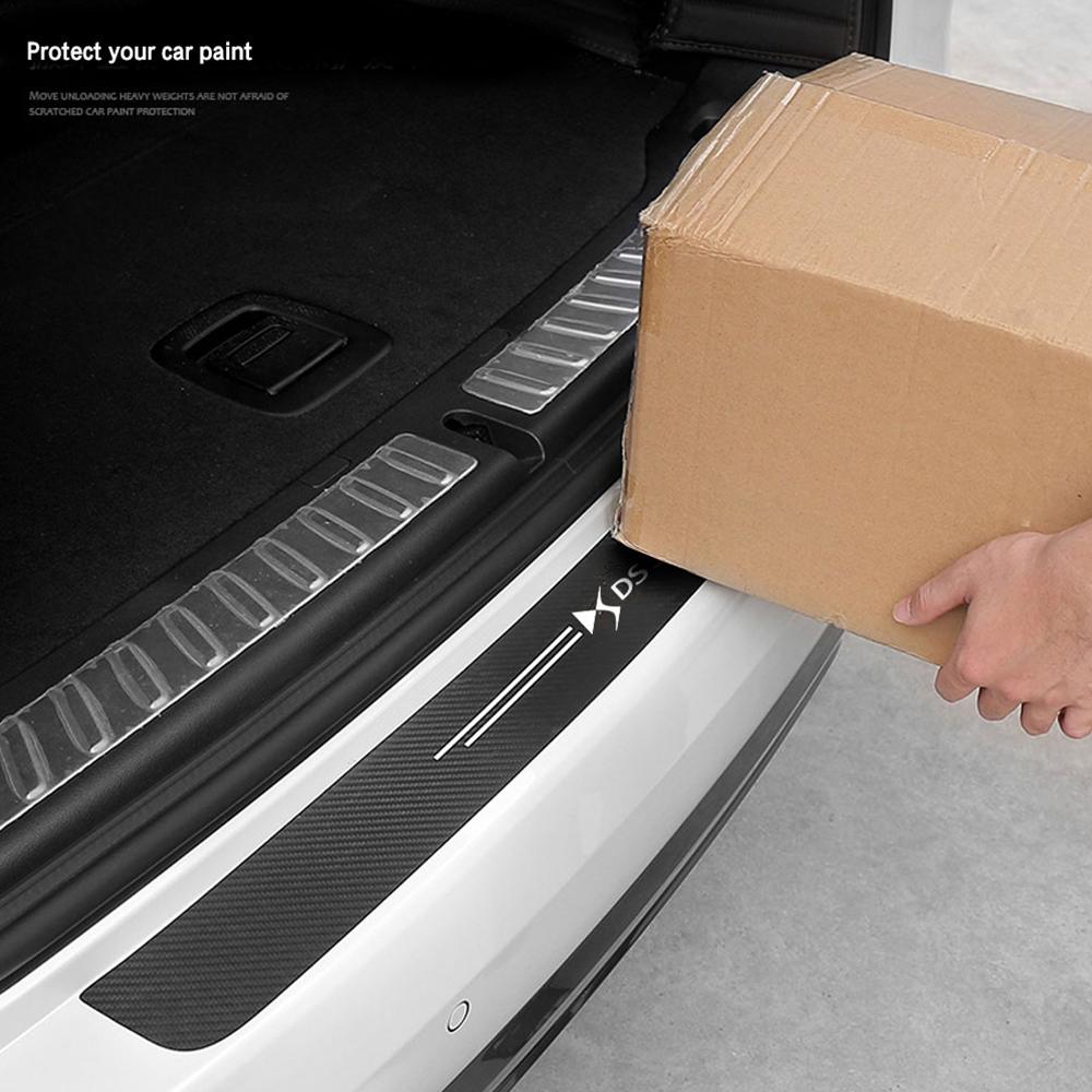 1pc Car Trunk Decorative Protective For DS SPIRIT DS3 DS4 DS4S DS5 5LS DS6 DS7 Sticker