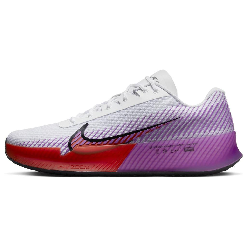 Nike Court Air Zoom Vapor 11 White Picante Fuchsia Мужские кроссовки Picante-Red Black Fuchsia-Dream DR6966-100
