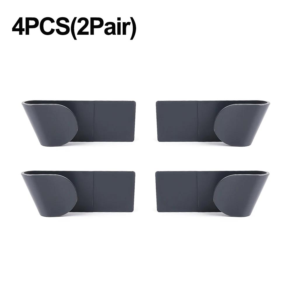 4/1Pcs Pot Lid Holder Self Adhesive Wall-Mounted Hanging Holder Cabinet Door Hook Pan Pot Lid Organizer Kitchen Storage Rack