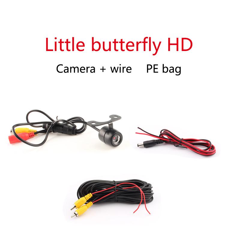Led Night Vision Car Rear View Camera With Video Cable Universal Reverse Camera Color Image Waterproof Auto Backup Monitor Hd