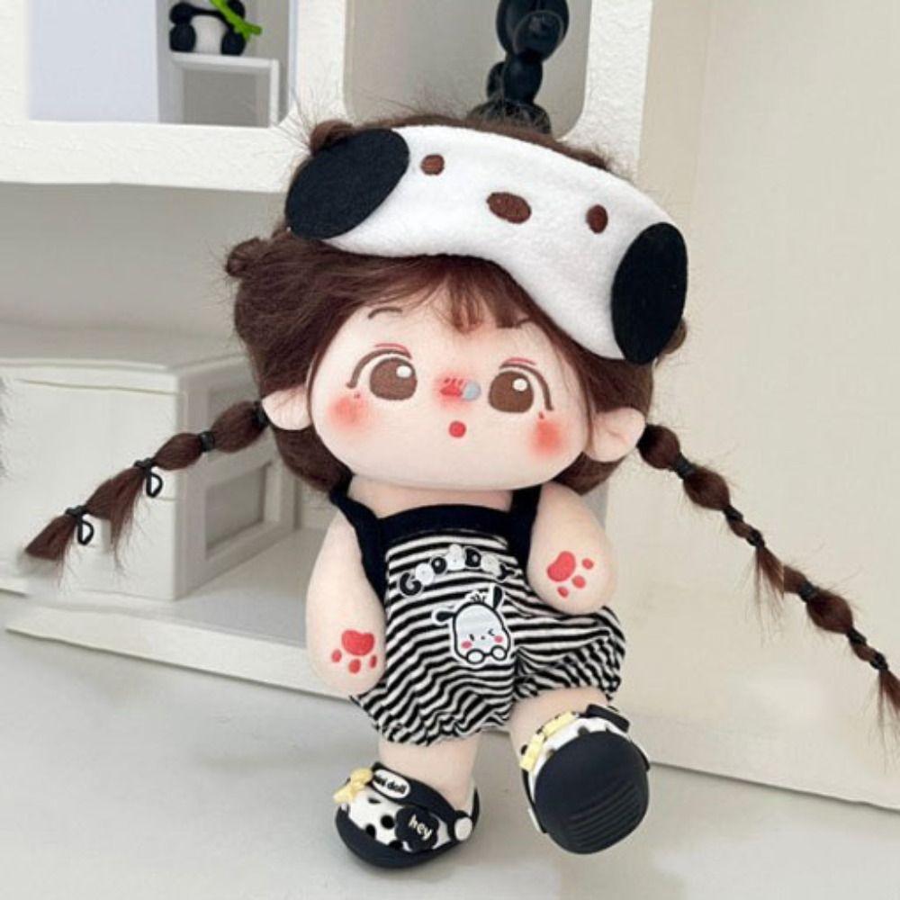 1 комплект одежды миниатюрное платье костюм DIY одежда без атрибутов кукольная одежда 20 см идол хлопковая кукла