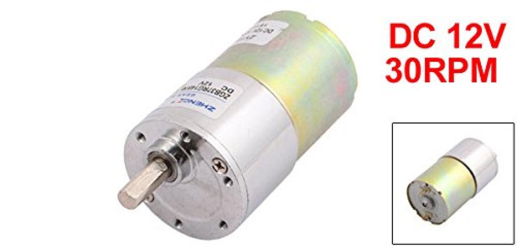 Uxcell Gearbox Electric High Torque DC DC 12V 30RPM Motor, Motor, Motor,