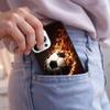 Fire Football Soccer Ball Phone Case For iPhone 17 Air 15 16e 14 13 Pro Max Coque 12 11 Pro Max PLUS cover