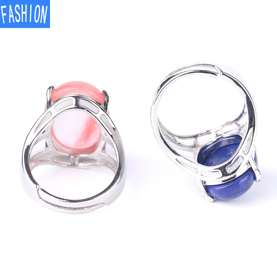 Женские кольца с натуральными кристаллами