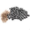 100 Pieces 14-20mm Clear Plastic Safety Eyes with Washers for Teddy Dolls Making , Clear, 16mm