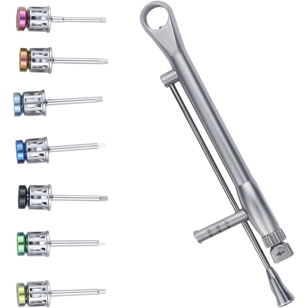 Глобальный Универсальный Набор Инструментов для Ремонта Имплантационных Отверток Отвертки Разноцветный Протезный Набор Динамометрический Ключ 16 шт. в Наборе