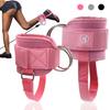 Upgraded Ankle Strap with Thick Neoprene Padded  for Cable Machine Kickbacks Glute Workouts Leg Extensions Booty Hip Training