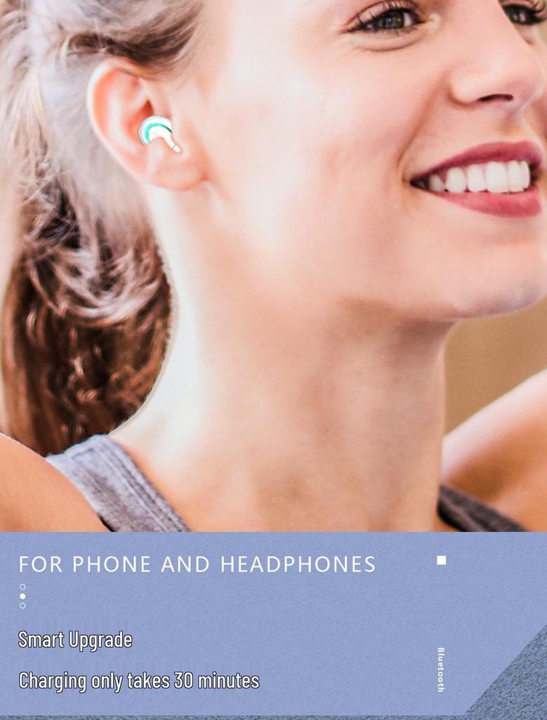 Запатентованные беспроводные Bluetooth-наушники-вкладыши TWS с шумоподавлением, низкой задержкой и долгим временем работы от аккумулятора