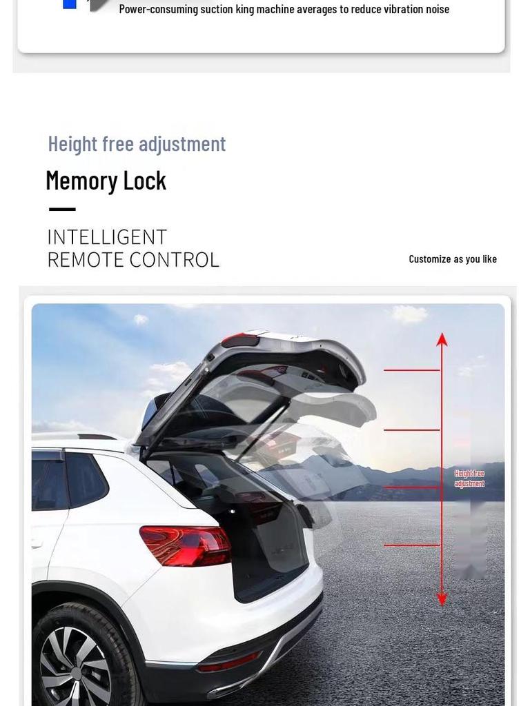 GWM Great Wall H6 Coupe Красный логотип Умный Электрический Багажник Модернизация