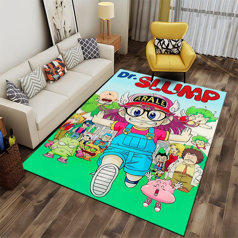 Dr. Slump Arale Cartoon Design suitable as a non-slip mat for the living room or bedroom sofa
