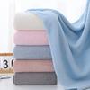 Bath Towel High Density Coral Fleece Fluffy Fast Water Absorbent Quick Dry