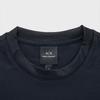 Armani Exchange SS24 Свитшот повседневный с круглым вырезом и принтом-буквами Мужской свитшот Темно-синий 3DZMSA-Z9N1Z-1583