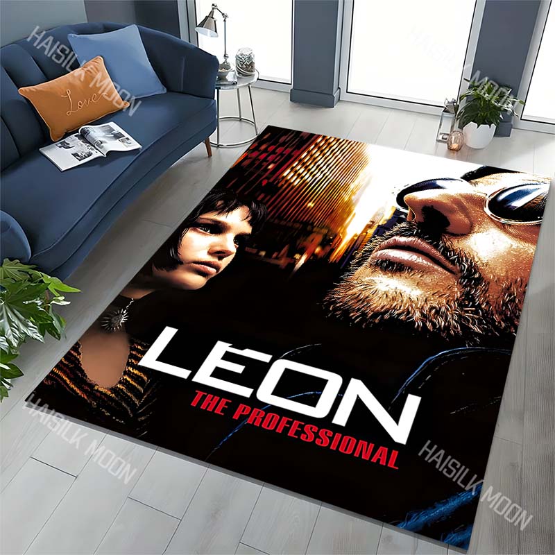 1PC Movie poster, city background Carpet for Living Room Bedroom Sofa Home Decor Rus Non-slip Floor Mat Luxury Gift