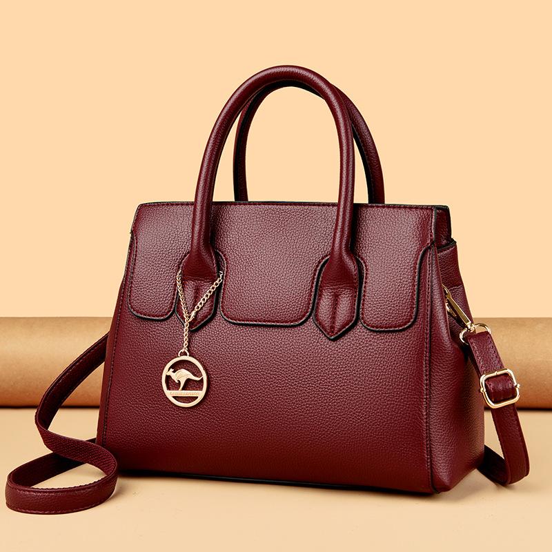 Bag Crossbody Bag Female Middle-aged Mother Bag Shoulder Bag Fashion Handbag