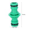 10 PCS Durable Easy To Install Hose Connector Green Straight Barbed Pipe Connector Leak-proof PP Hose Repair Kit Lawn Watering