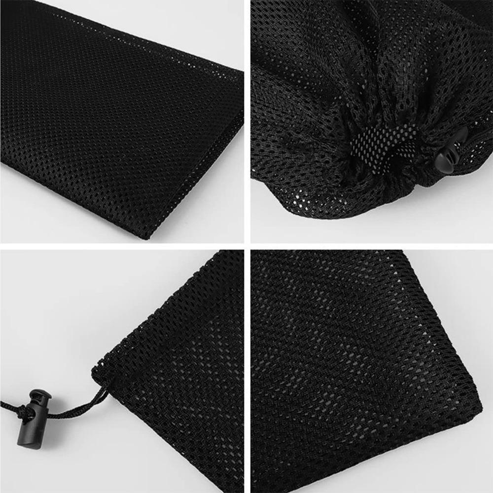 Isolation Bag Black Drawstring Pumps Barrier Filter Mesh Bag Net Bag Water Pump Filter
