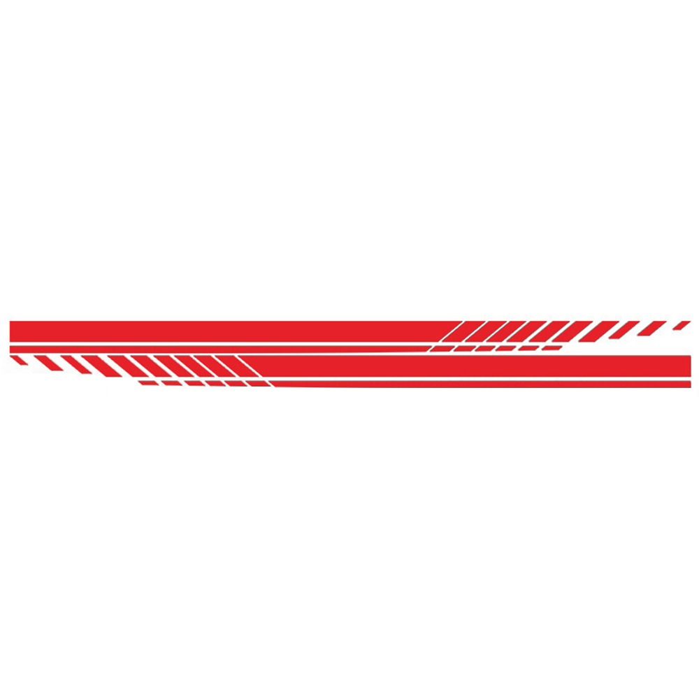 2Pcs Multi-color Car Side Stickers Universal Car Side Door Stripe Car Body Side Decal Off-Road