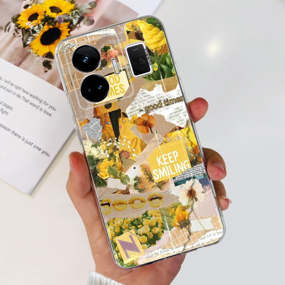 Для Realme GT3 RMX3709 Крутой Мультяшный Чехол-Дракон Для Realme GT 3 GT3 240W 5G Мягкие Силиконовые TPU Чехлы