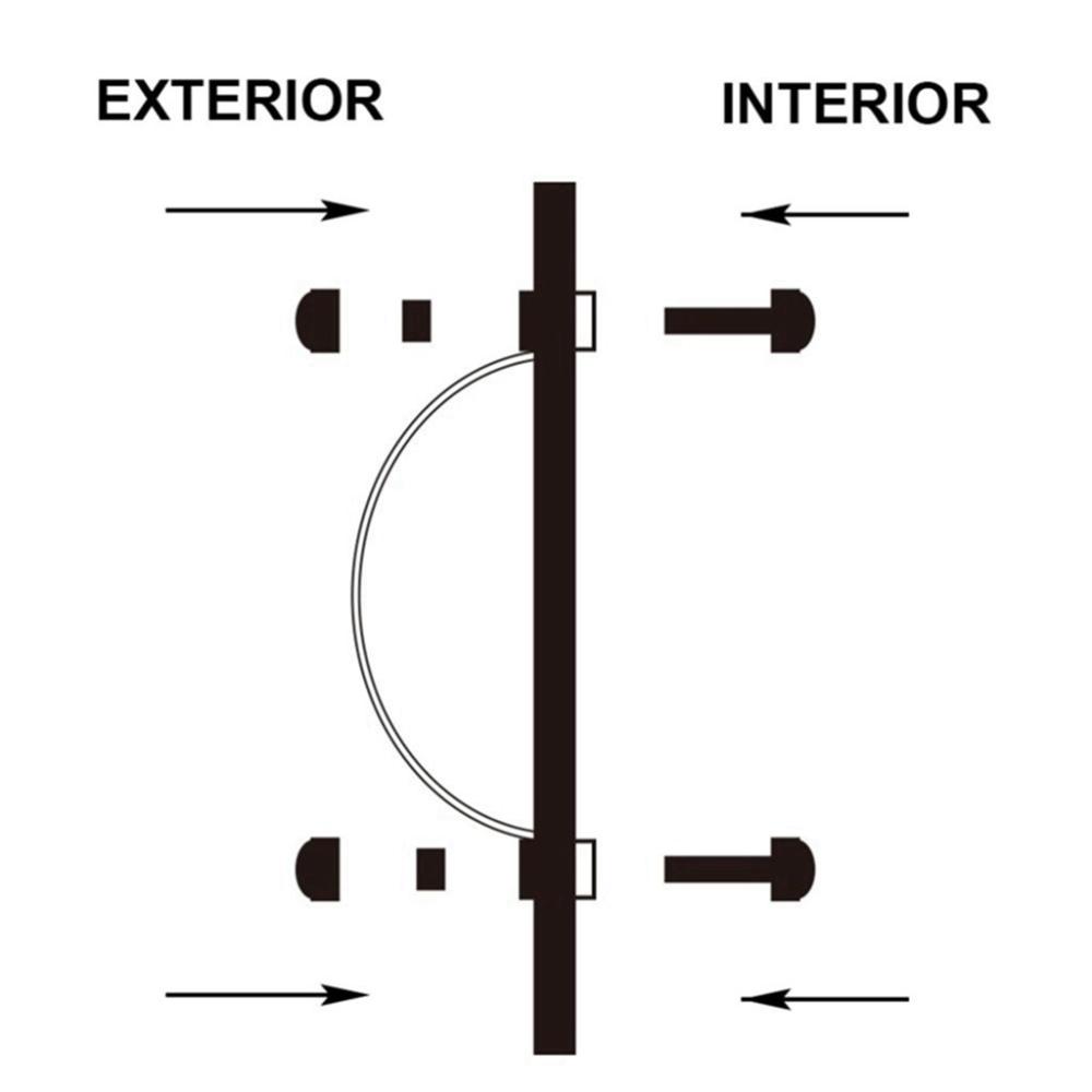 Материал Щенок Пейзаж Полукруг Окно для питомца Щенок Окно Забора Аксессуары для собак Забор для собак