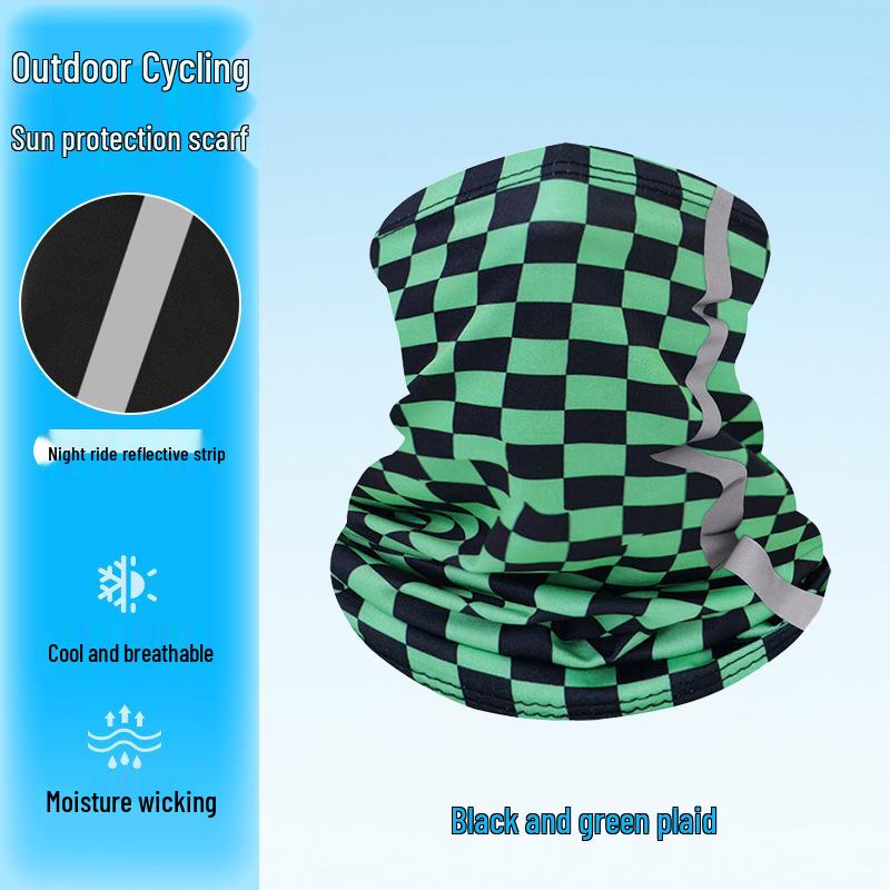 Быстросохнущий многофункциональный шарф для защиты от солнца для велоспорта и спорта