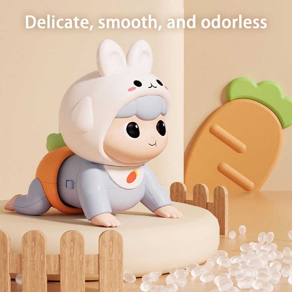 Игрушка для младенца, чтобы научиться ползать, животное, кукла для ползания, может петь, ходить, игрушка для времени на животике с музыкой, развивающая игрушка для раннего обучения, подарок