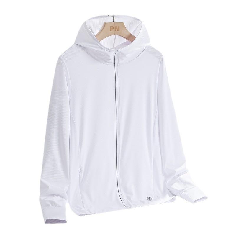 Ультратонкая одежда для защиты от солнца для женщин Ice Silk Защита от ультрафиолета для пар Спорт на открытом воздухе Защита от солнца Топ