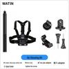 Universal Action Camera Accessories Set for GoPro, DJI Osmo, Xiaomi Yi: Perfect for Cycling & Diving