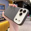 Чехол для телефона с защитой камеры, контрастный цвет, для IPhone 17 Pro Max 16 15 14 13 12 11, силиконовый ТПУ, мягкая задняя крышка