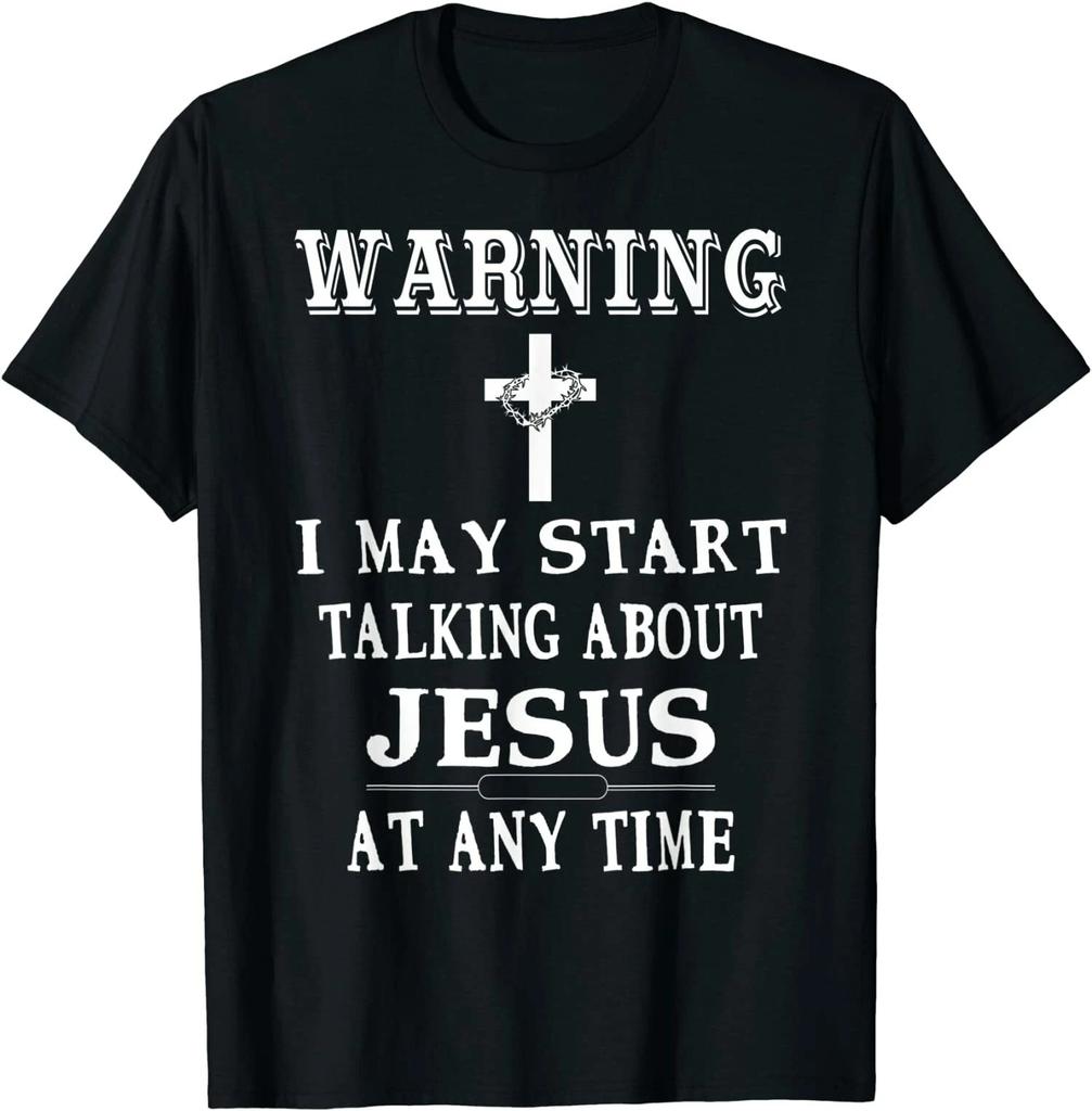 Men's and Women's T-shirts NEW LIMITED Talking About Jesus Christian Premium Great Gift T-Shirt Size S-3XL