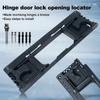 Positioning Door Hinge Template Adjustable Professional Hole Guide Jig Hinge Installation Removable Hinge Slotting Locator DIY