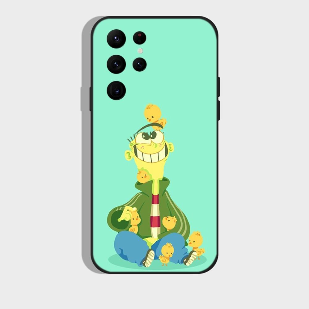 Мультяшный чехол для телефона Ed Edd N E-Eddy для SamsungS24,S23,S22,S21,S20 Ultra Pro S10,S30Plus,20 Ultra Черный чехол