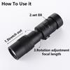 Telescope Zoom 10-300x40 Telescopic High Magnification Monocular Telescope Mobile Phone Camera Outdoor Telescope