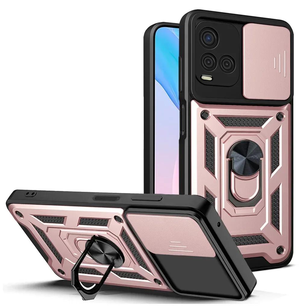 Противоударные бронированные чехлы для телефона VIVO Y28 V30E 5G V30 Pro V30 Lite X100 Pro Y200 iQOOZ7 Y100 V29 V29E Y36 5G Чехол с кольцом-держателем
