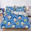 Anime S-Sonic Bedding Set Cartoons Hedgehogs Duvet Cover Pillowcase 3D Printed Quilt cover For children Adult boys and girls