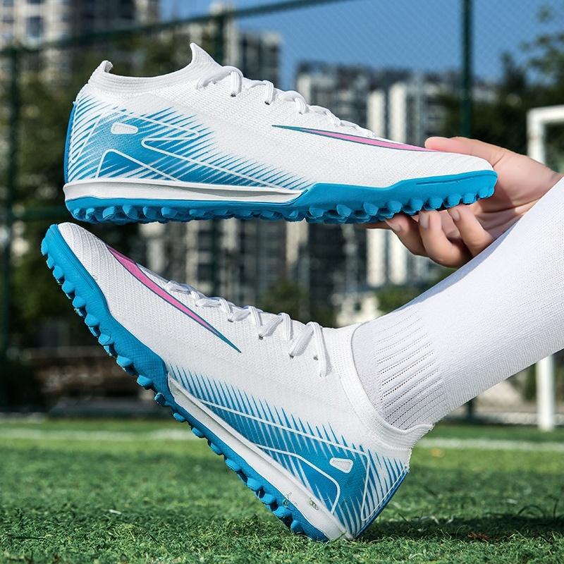 Men Professional Soccer Shoes Unisex Wholesale Women Training Football Boots Ultralight Breathable Drop Shipping Indoor Futsal