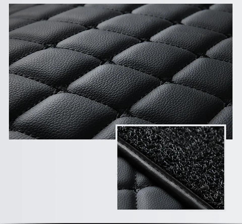 PU Leather Senior Customized Car Floor Mats for BMW I3 I01 2013-2018 iX3 G08 2024 2024 I4 I3 Car Interior Accessories