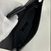 FENDI Marsupio Baguette Shoulder Bag 7M0295 3WAY clutch black Nylon canvas/leather mens Used
