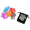 7-42pcs  7pcs/set DnD Polyhedral Dice Set for Tabletop Games RPG MTG D4 D6 D8 D10 D% D12 D20 6Colors for Choose
