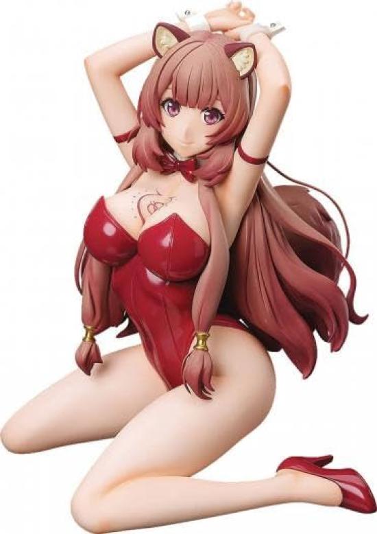The Rising of the Shield Hero Raphtalia Barefoot Bunny Style Scale Plastic Painted Finished Figure Ver. 1/4