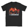 Men T-Shirt The Rookie TV Show Series Casual Pure Cotton Tees Short Sleeve John Nolan T Shirt Crew Neck Clothing Plus Size