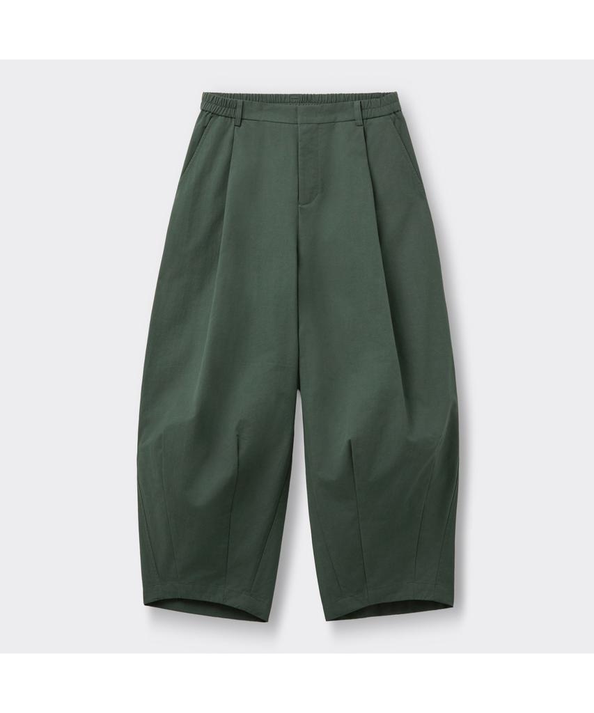 Keoseuuteommellou Khaki Volume Cotton Pants Cwpam26343Khx