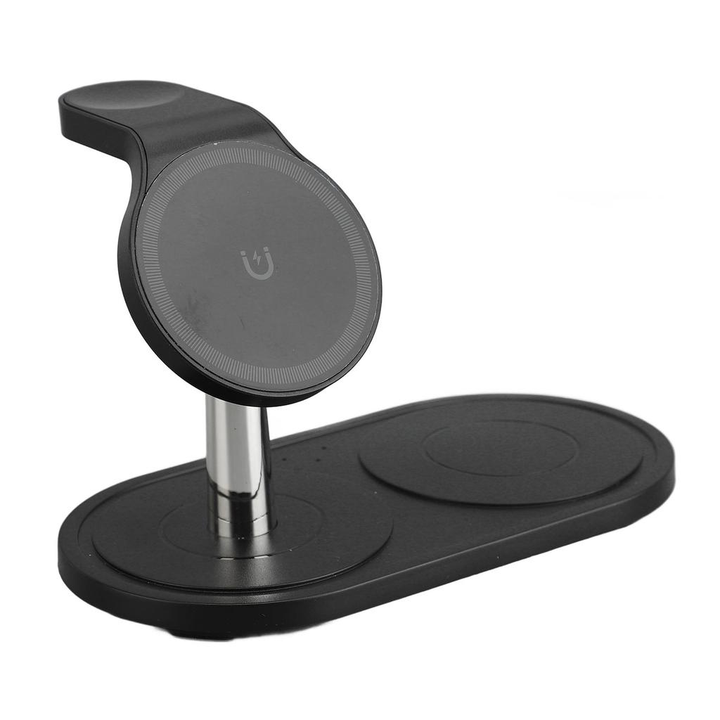 3 in 1 Charging Station Multiple Devices Quick Charging Angle Magnetic Attachment Charging Station for Watch rbuds Phone