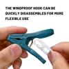 1/5Pcs Rotatable Clothes Pegs Windproof Anti-Slip Drying Clip Travel Towels Hanger Laundry Clip Hanging Hooks Socks Clips