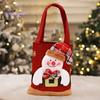 Christmas Handbag Cartoon Santa Claus Snowman Elk Gift Bag Large Capacity Great Load Bearing Merry Christmas Decor Children Adult Sex Wear
