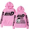 Japan Anime Initial D Graphic Print Regular Unisex Loose Fit Men's and Women's New Fashion Costume Cosplay Cool Ae86 Sweatshirt
