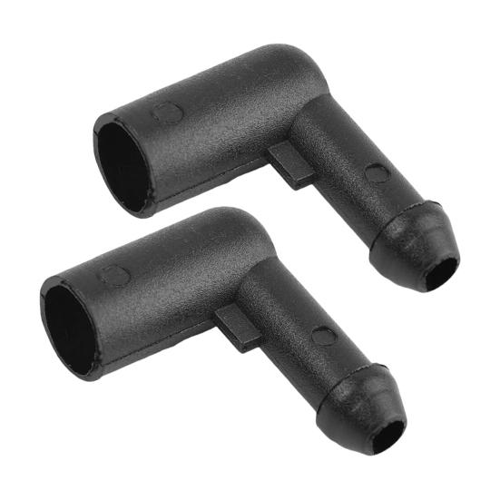 2 шт., разъем для шланга омывателя лобового стекла, пластиковый разъем для простого монтажа, шланговая муфта для Vauxhall/Opel Vastra H