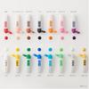 Pentel F Watercolor 15 Colors Paints, (Poly Tubes)